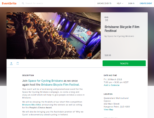 Brisbane Bicycle Film Festival