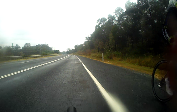 Cycling Dayboro Road Queensland