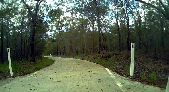 Bulimba Ck Bikeway concrete path