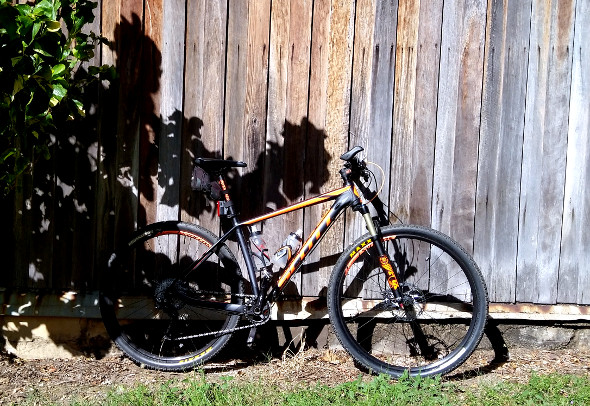 Scott hardtail wooden shed