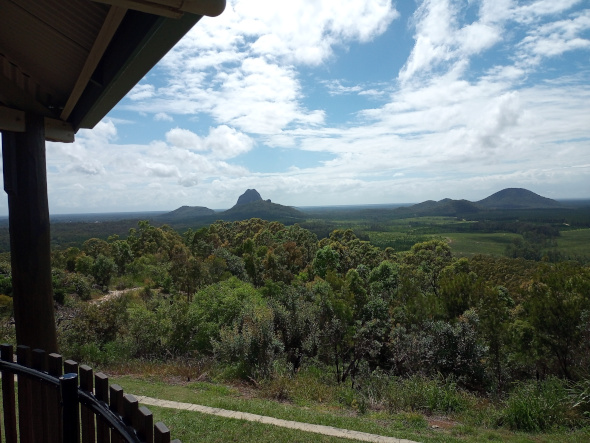 Scenery from Glasshouse lookout