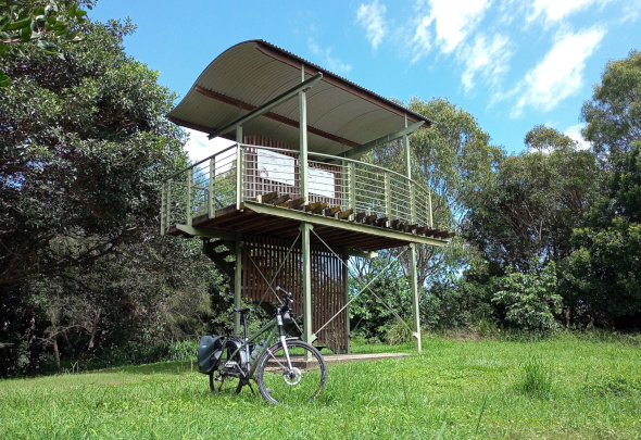 Boondall Wetlands observation tower