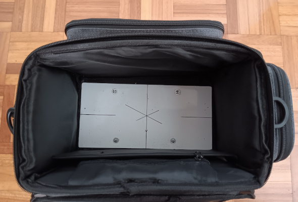 Saddle bag inside
