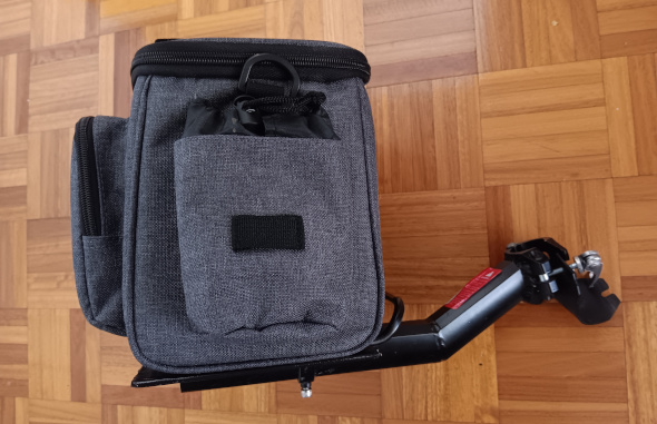 Saddle bag side view