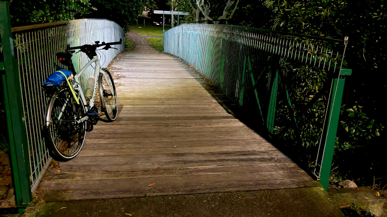 Rainy Tuesday night ride