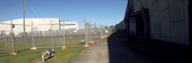 DFO Viola Place to Eagle Farm bikeway link construction