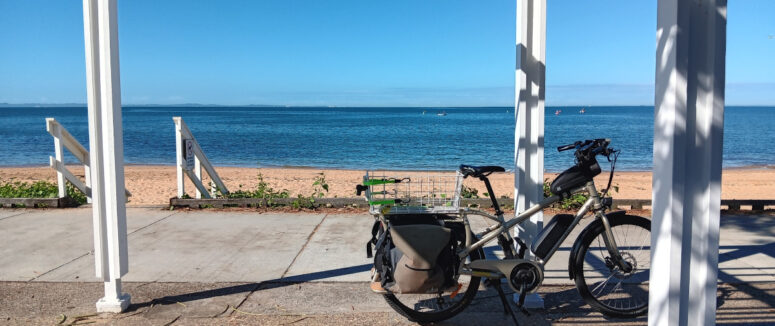 Ebike ride along Margate Beach