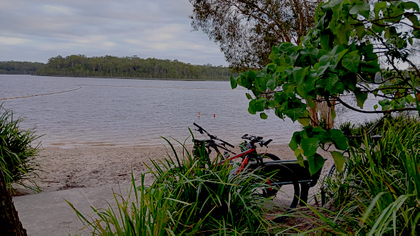 Swimming at the Ewen Maddock Dam