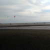Butterflies over the bay. Brighton in Brisbane is a kite boarding hot spot