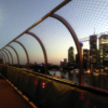 Dusk on Brisbane's Story Bridge