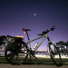 Evening commute on the North Brisbane Bikeway