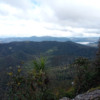 View west to Somerset Dam from Mt Mee