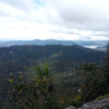 View west to Somerset Dam from Mt Mee