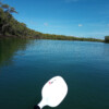 One of the longer reaches of Nundah Creek