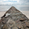 Rocks at Brighton beach