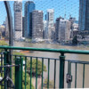 Looking toward Brisbane CBD from the Story Bridge