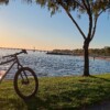 Bribie Island foreshore sunset